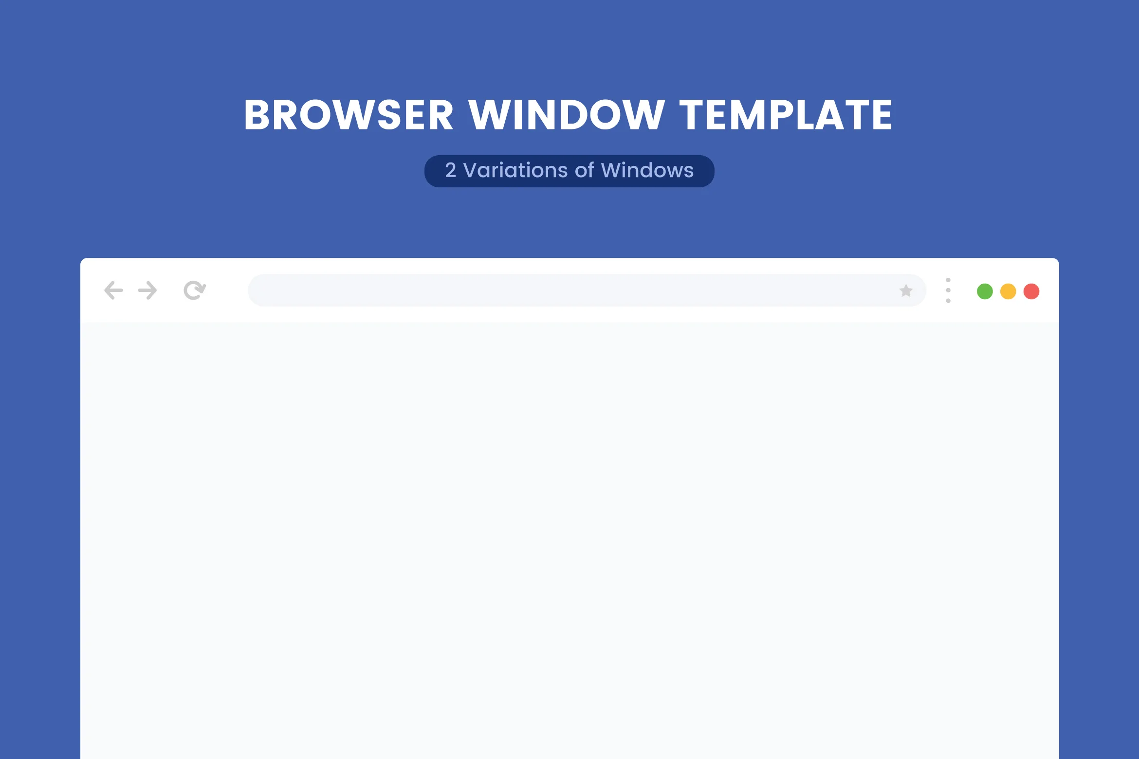 Browser Window Template