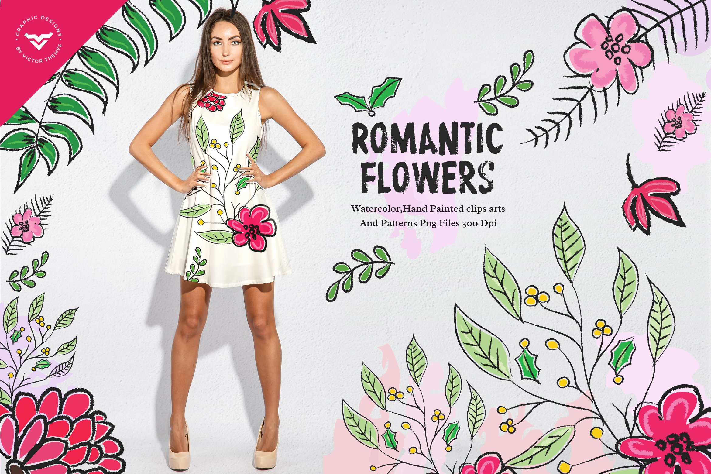 Romantic Flowers Collection
