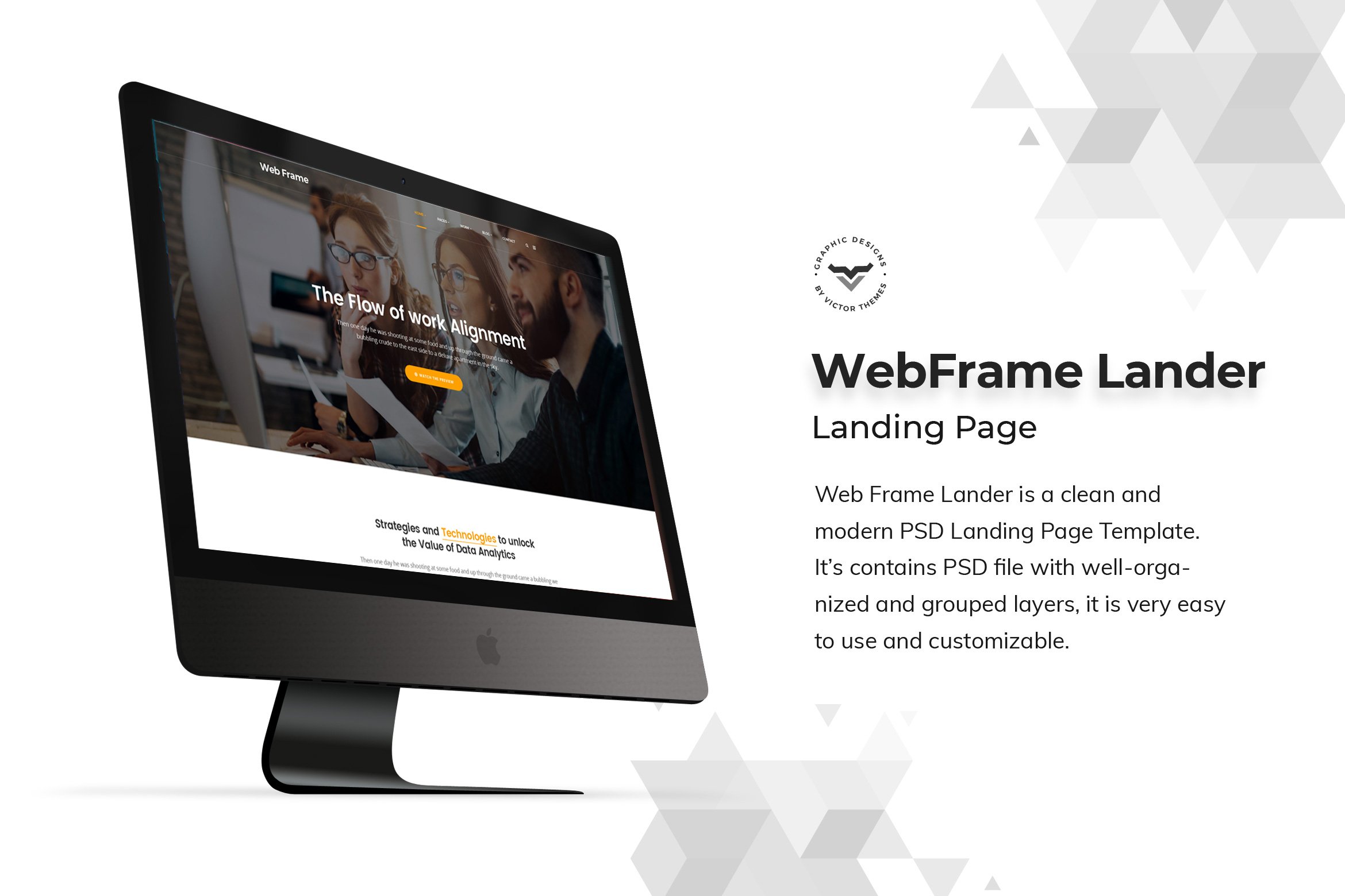 Webdesign Landing Page PSD Templates