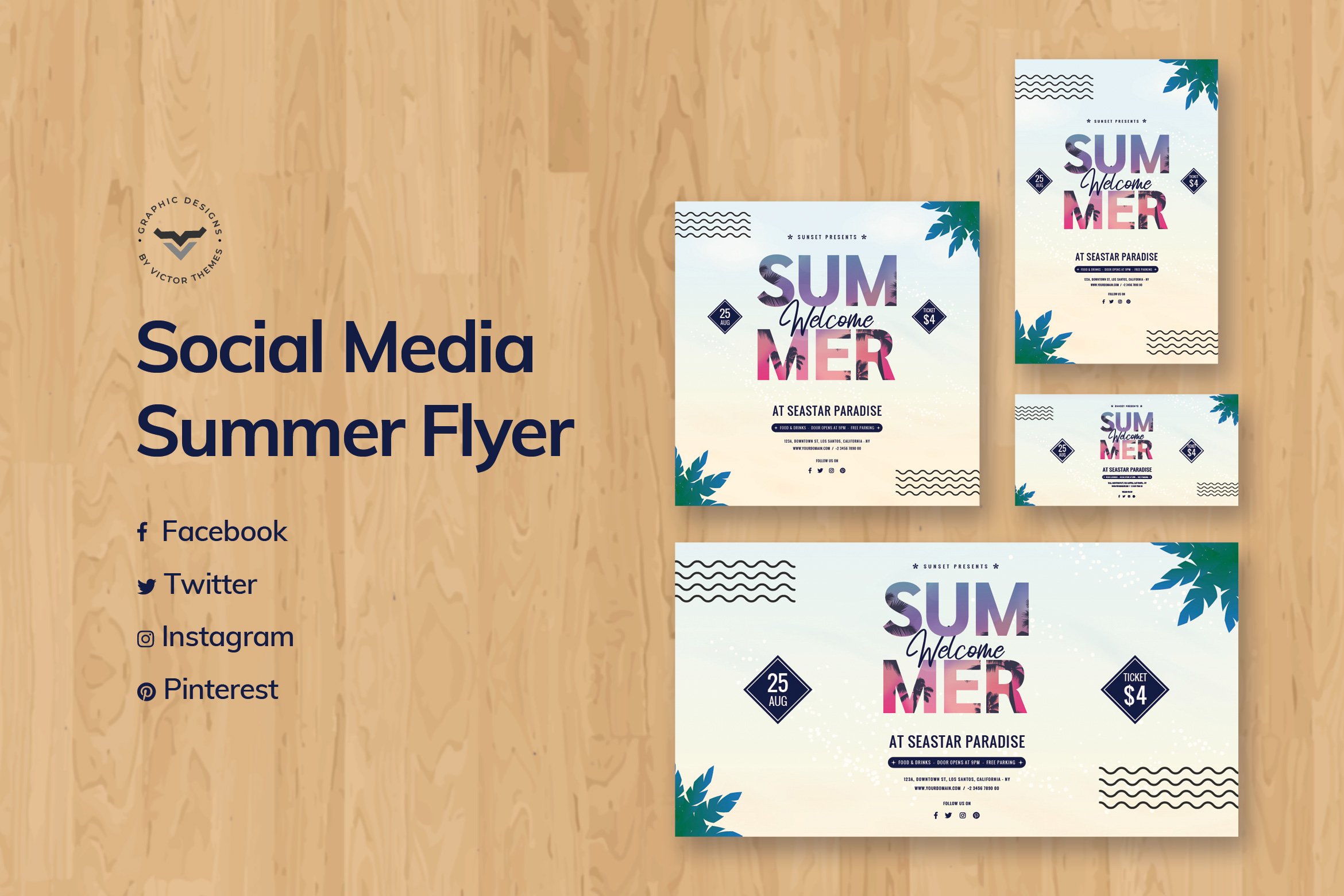 Summer Social Media Template