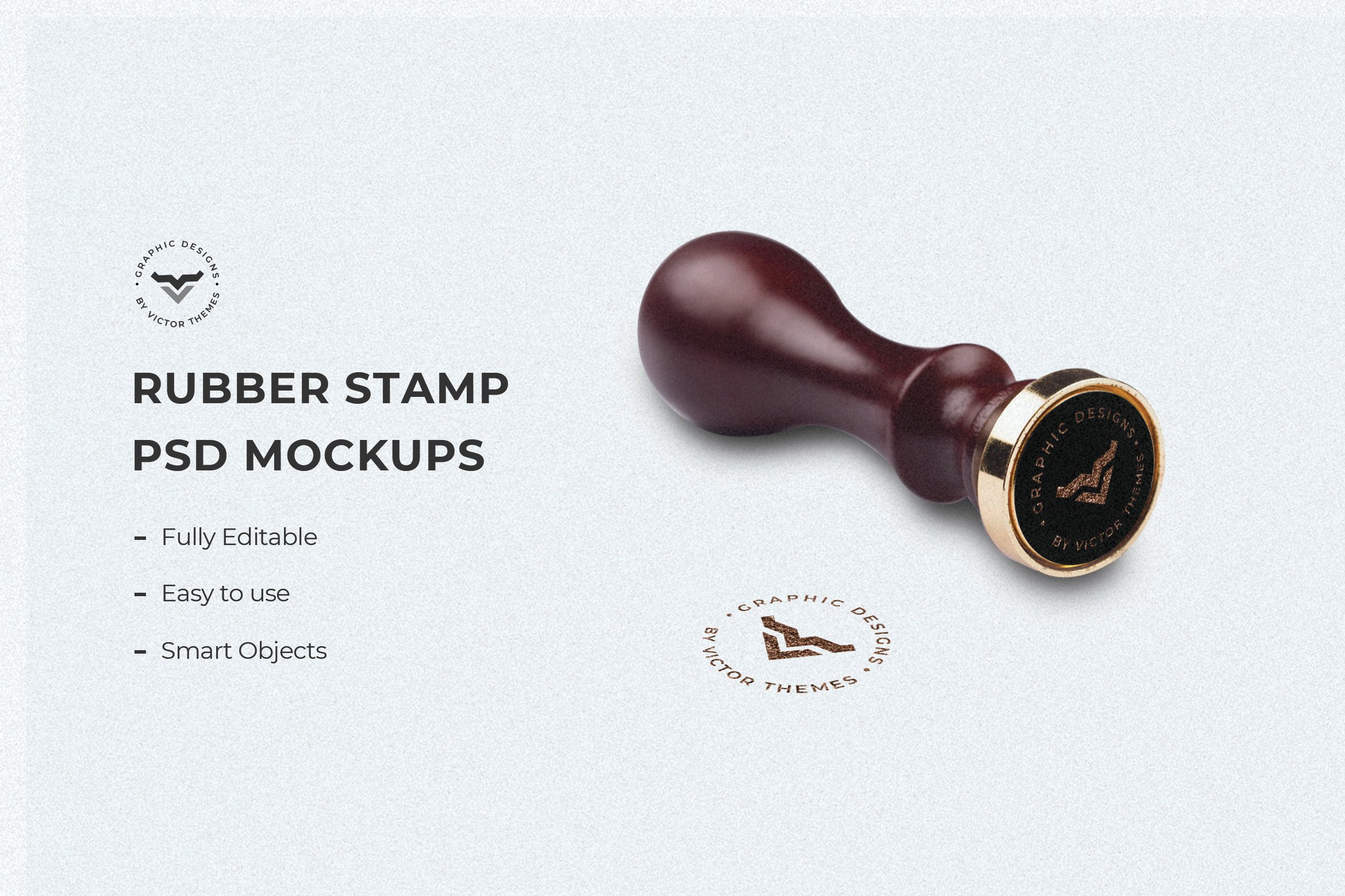 Stamp Mockup Template