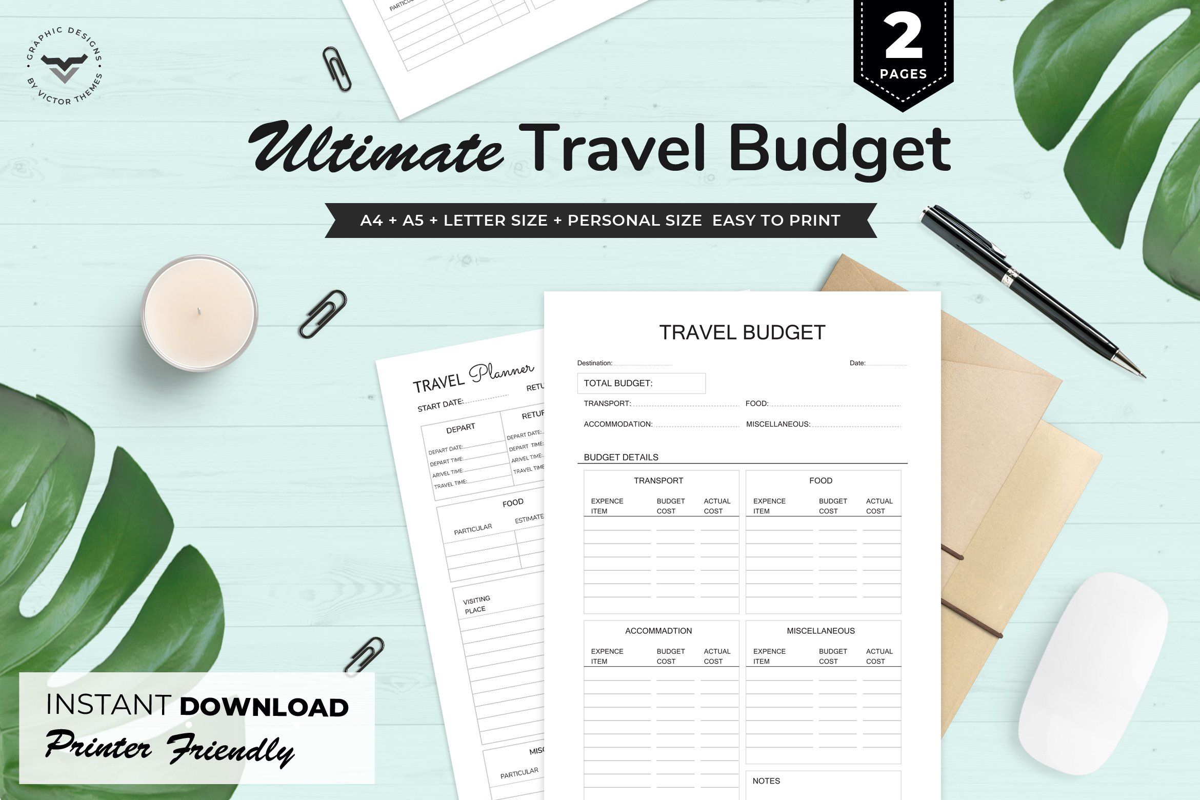 Ultimate Travel Budget Planner