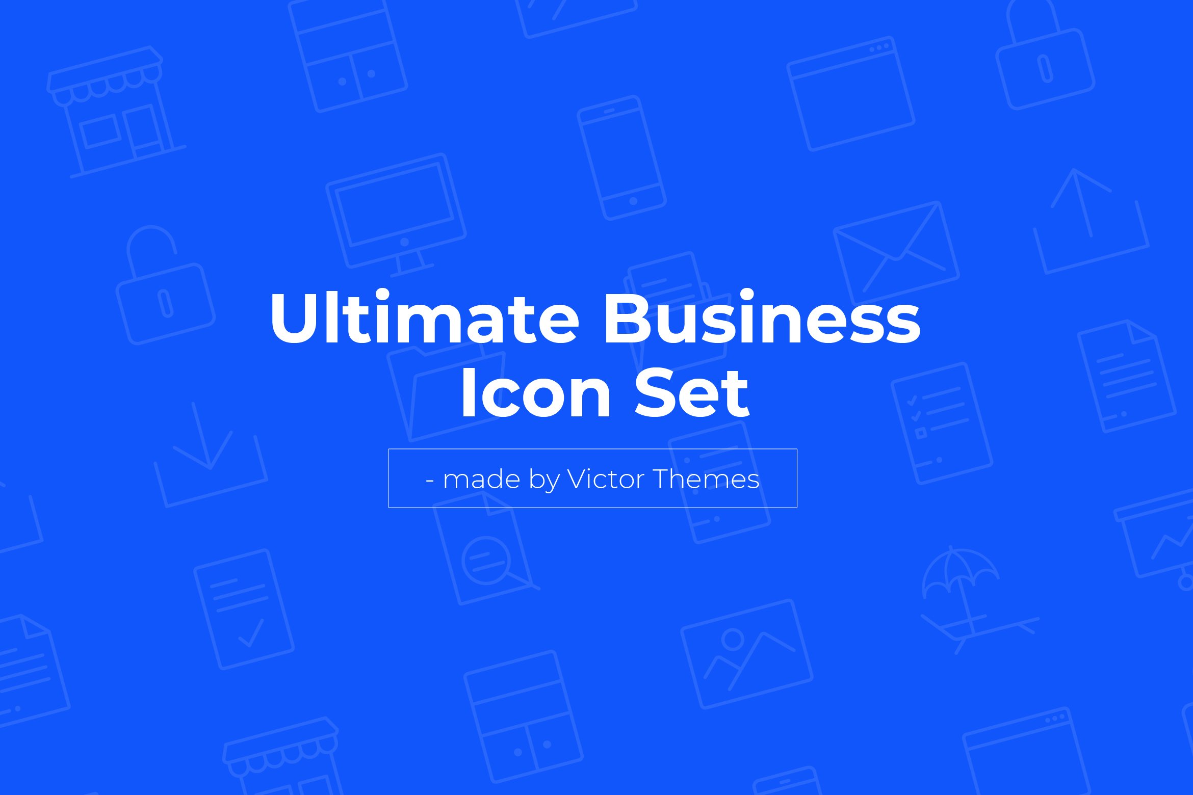 Ultimate Business Icon Set