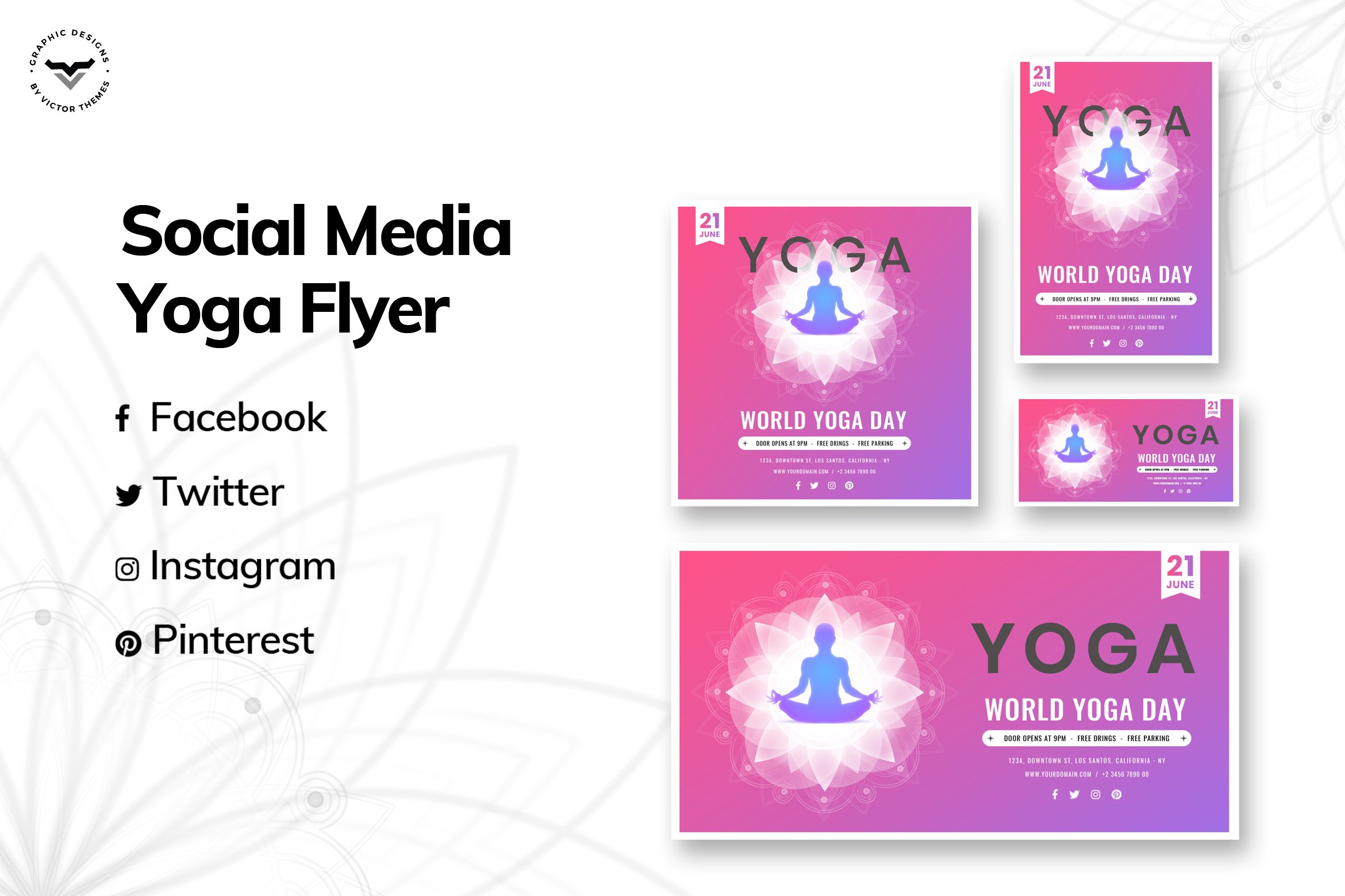Yoga Social Media Template