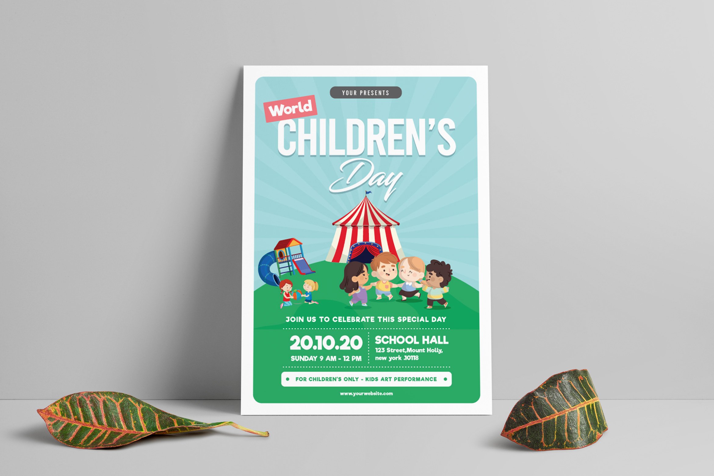 Children’s Day Flyer Template