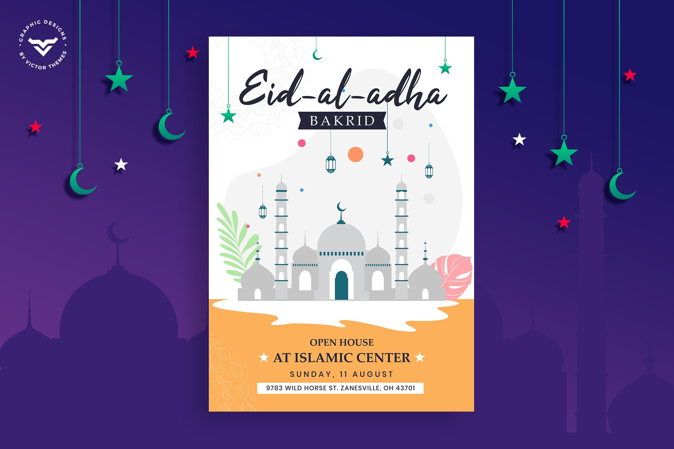 Eid al-Adha Flyer/Poster Template