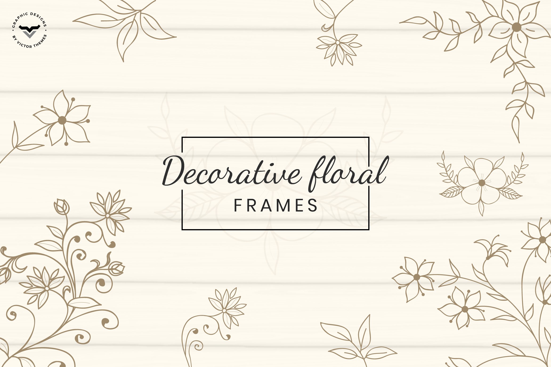 Decorative Floral Frames