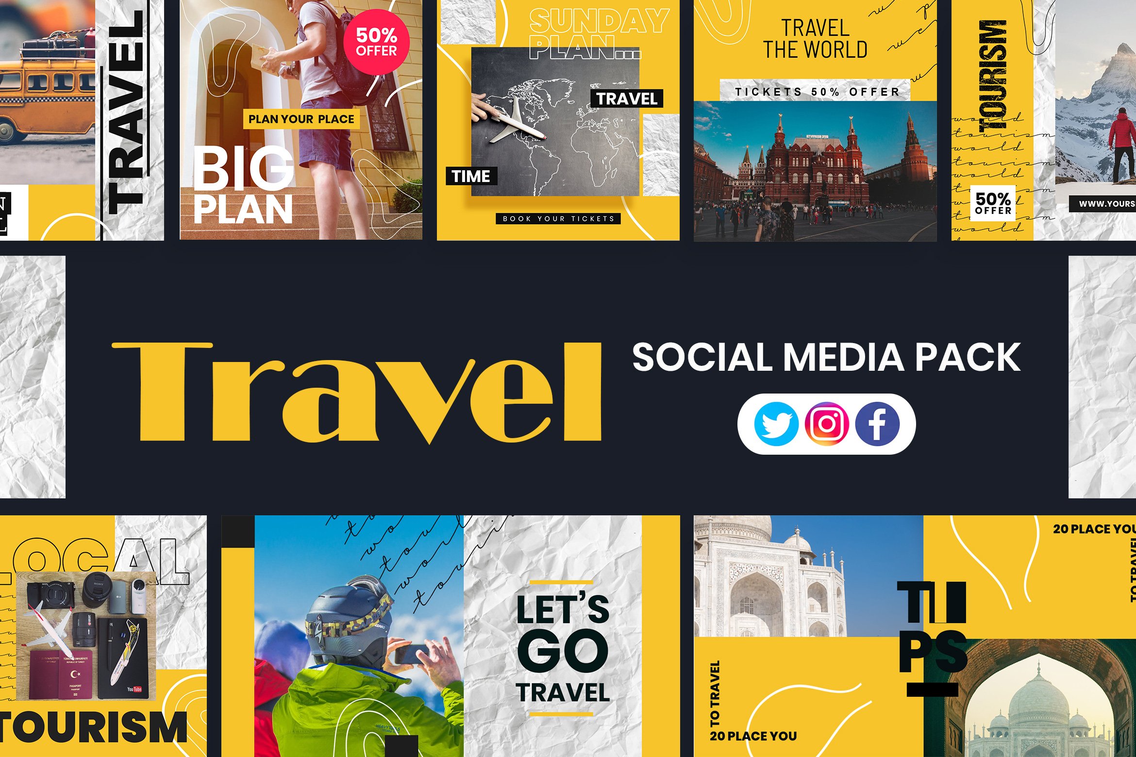 Travel Social Media Template
