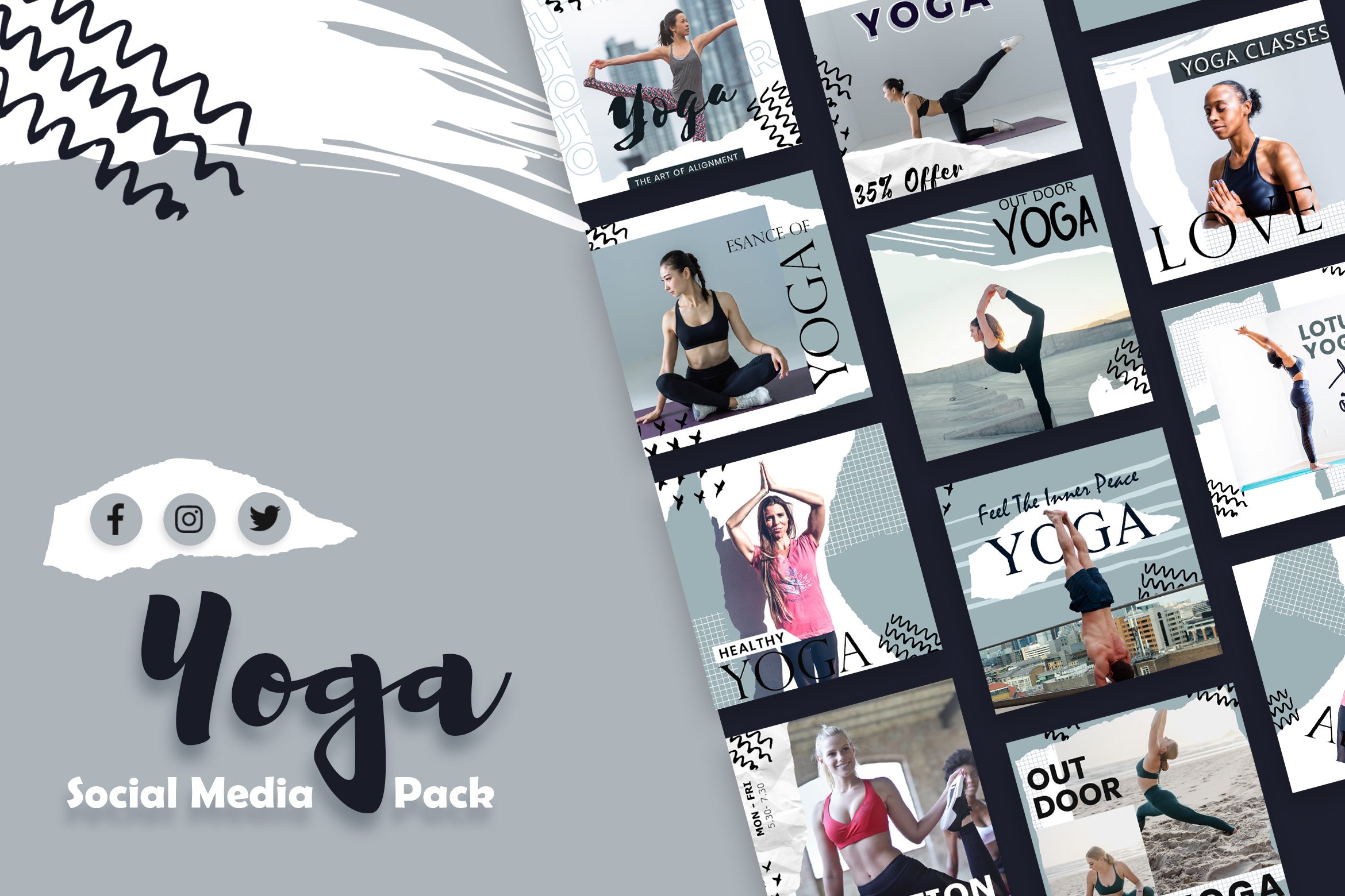 Yoga Social Media Template