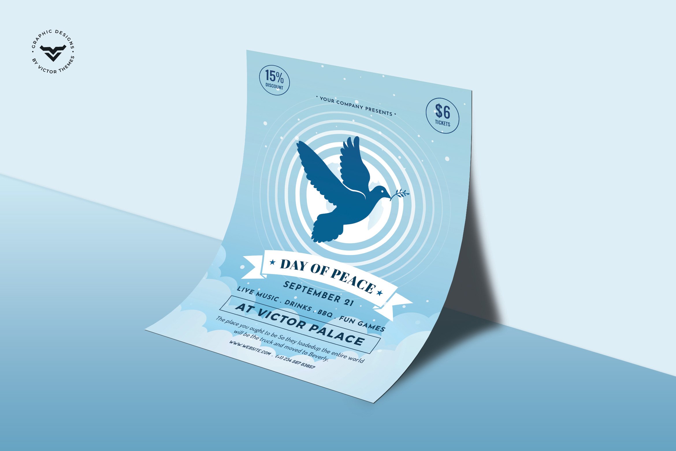 Peace Day Flyer/Poster Template