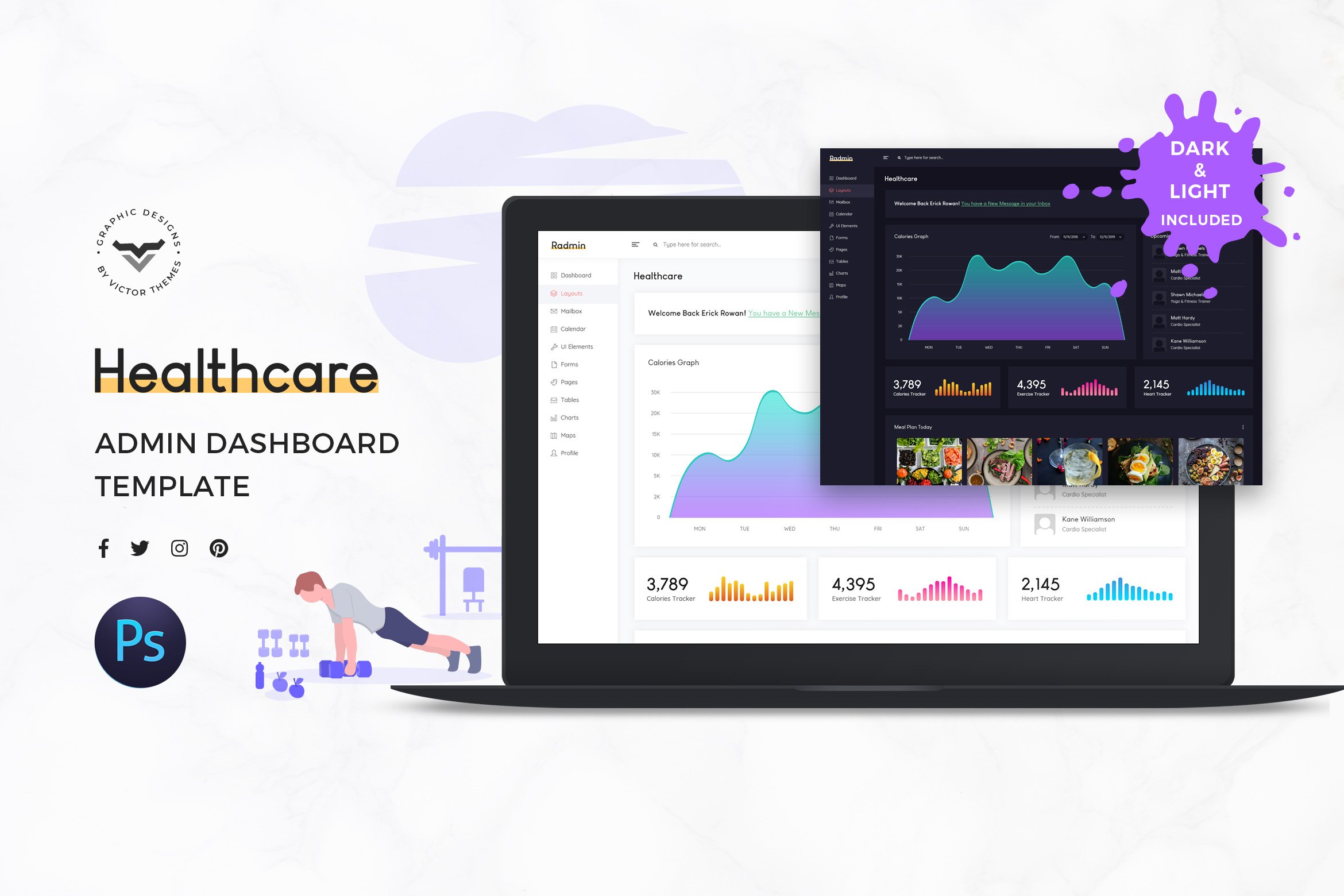 Healthcare Admin Dashboard UI Kit