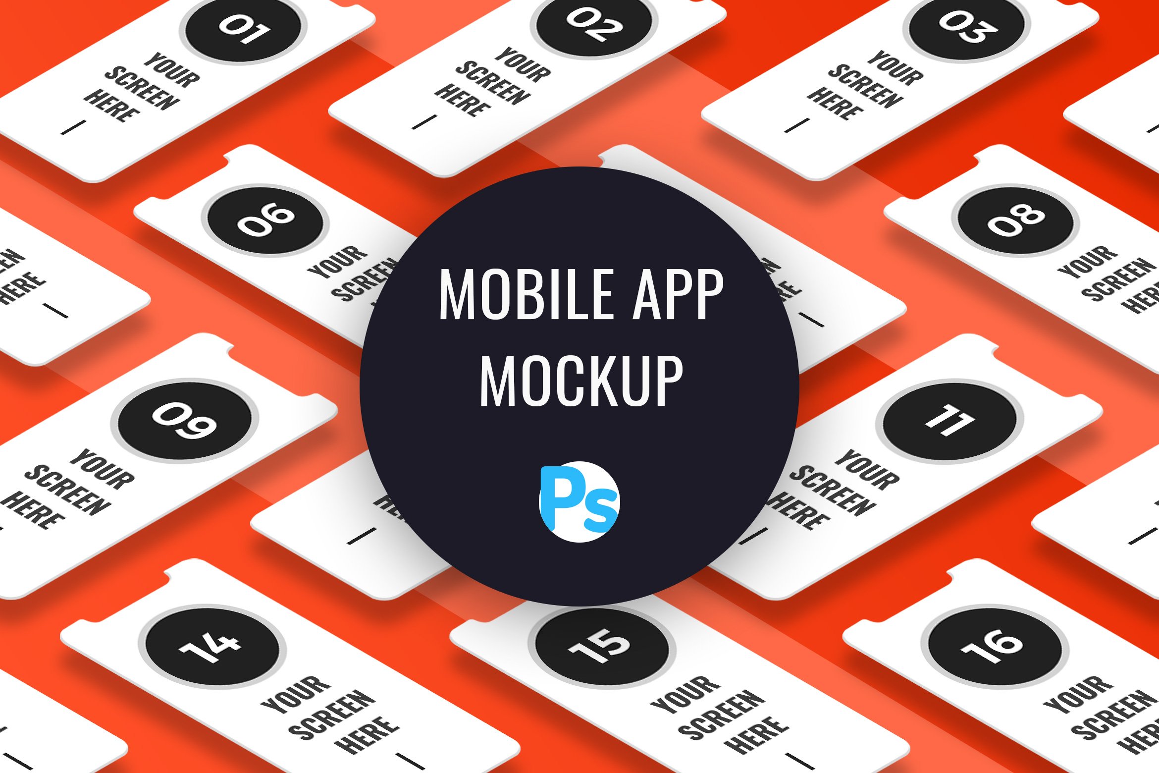 Mobile App Presentation Mockup