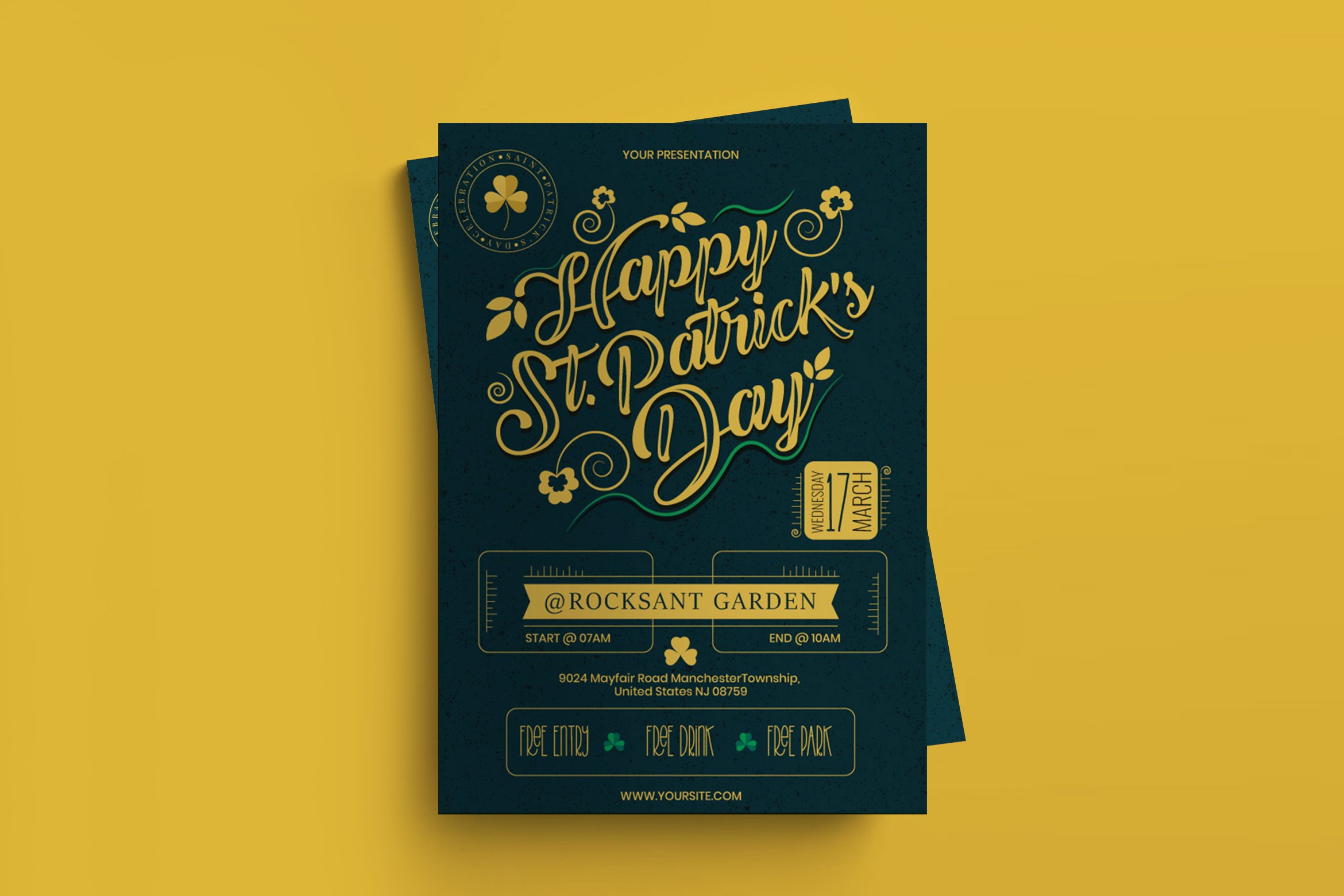 St.Patrick’s Day Flyer Template