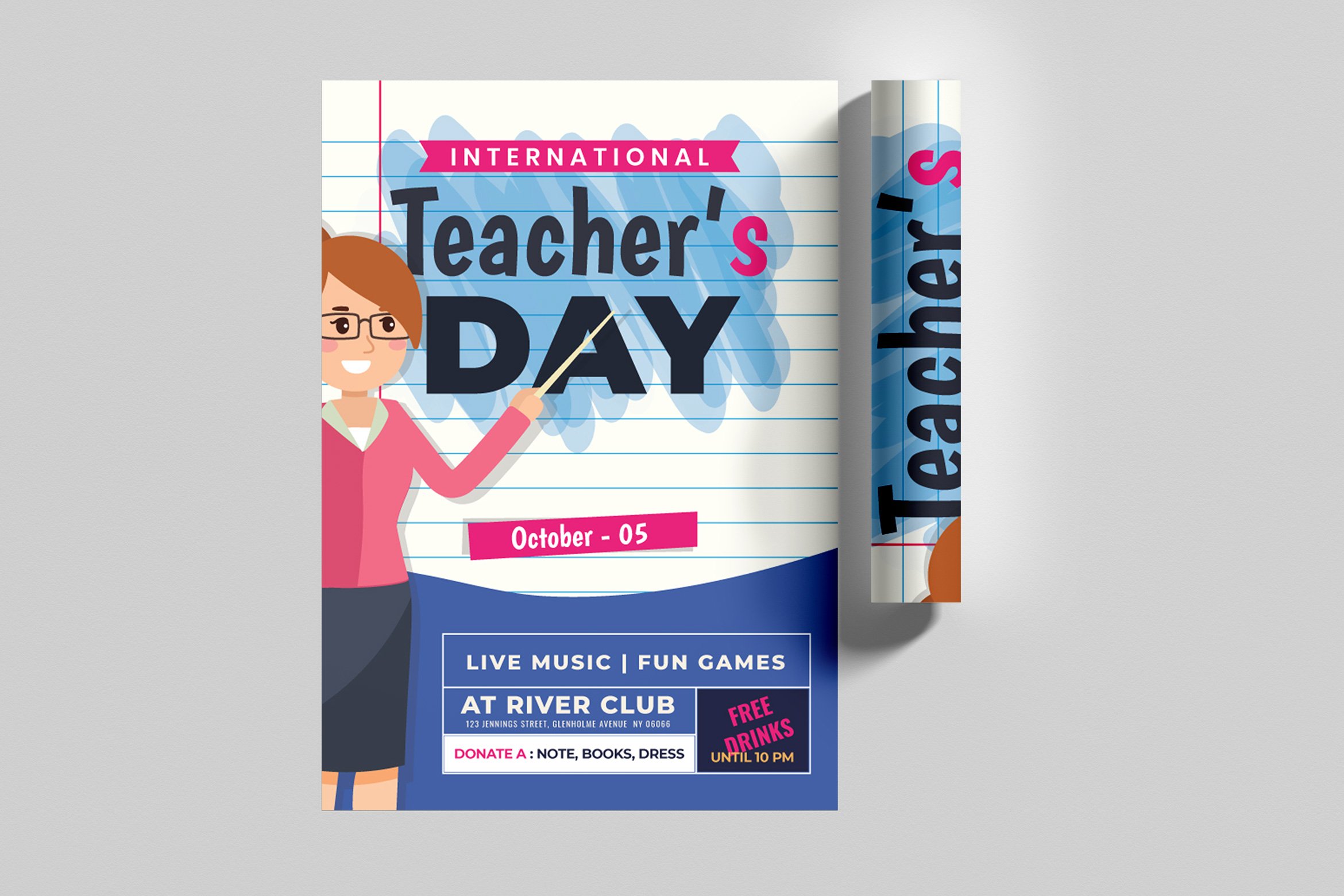 International Teachers Day Flyer