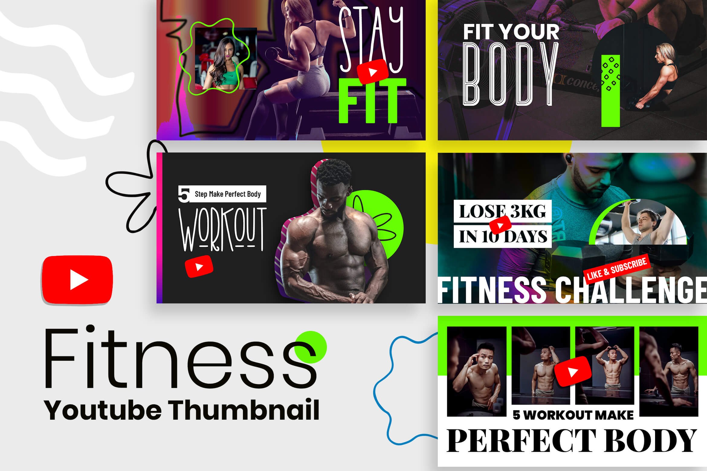 Fitness Youtube Thumbnail