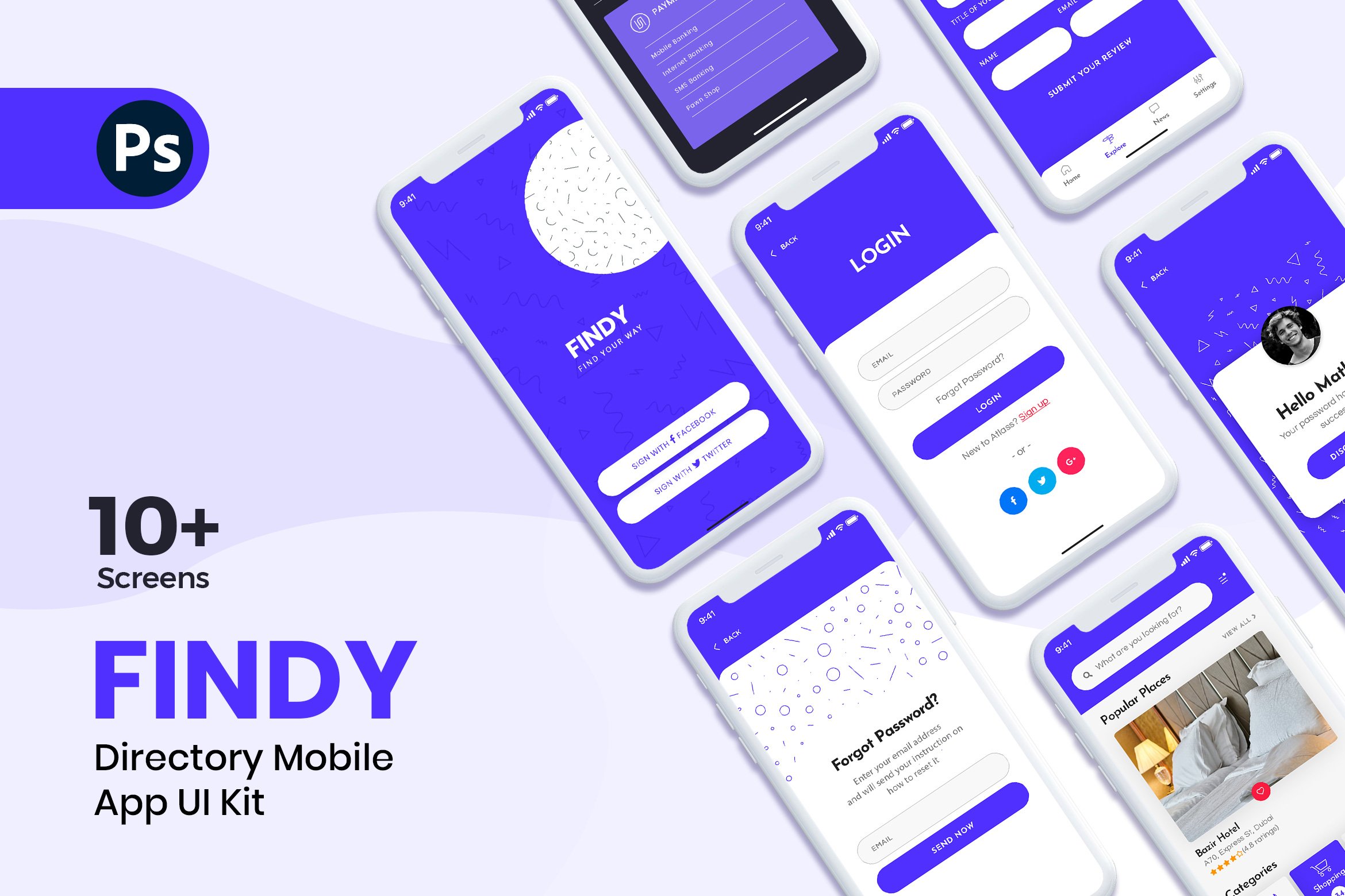 Findy Mobile UI-Kit