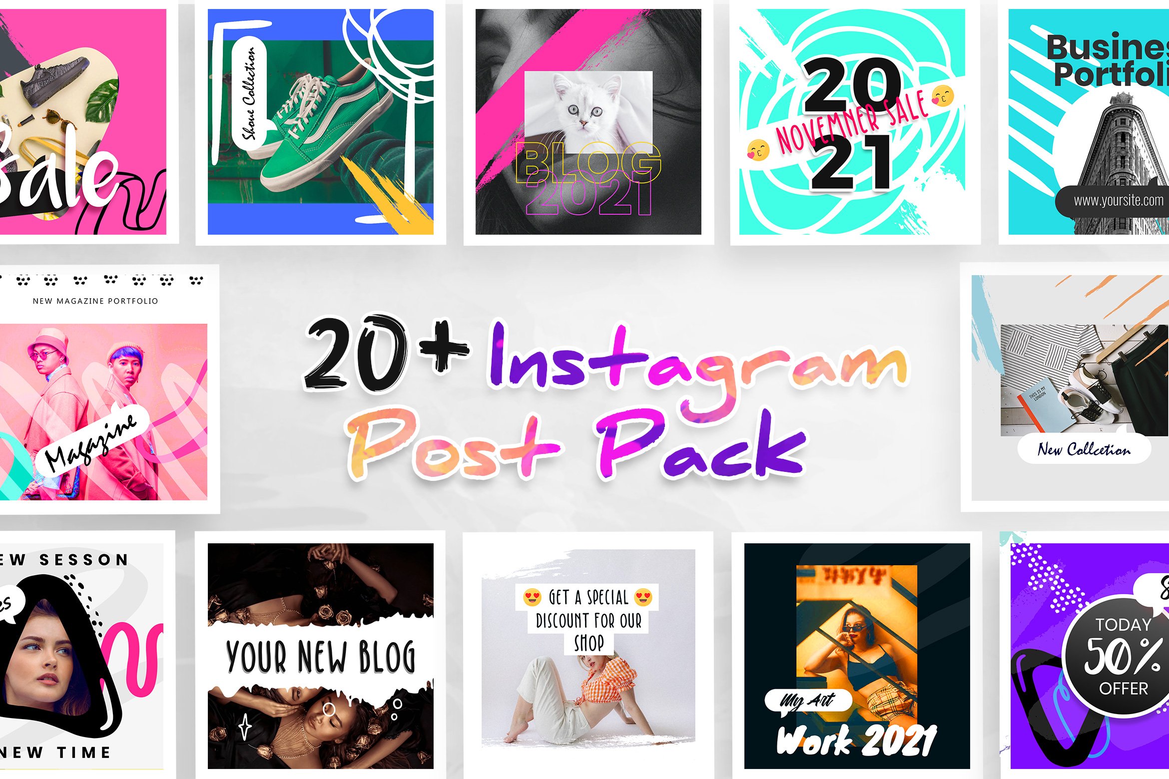 Creative Instagram Post Templates